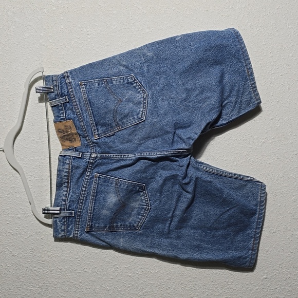 Vintage Made In USA “Too Cute” Mickey Mouse & Minnie Mouse Denim Jeans Size Medn - Picture 4 of 5